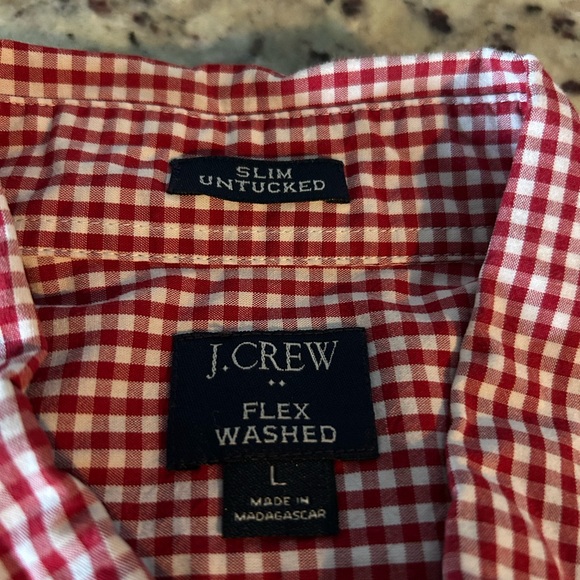 J. Crew Plaid Men's Shirt - Picture 3 of 4